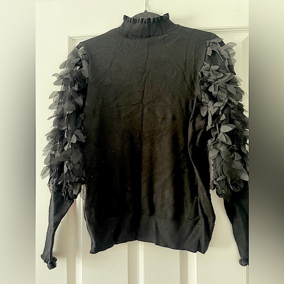 Puffer sleeve turtle neck - Picture 2 of 5